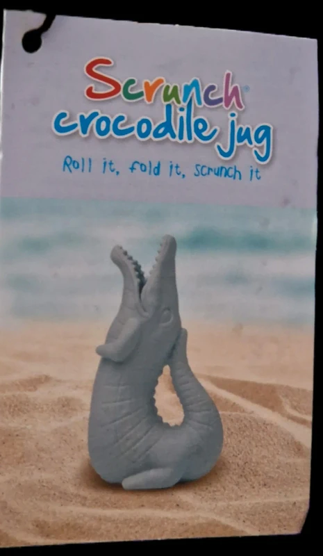 scrunch crocodile