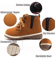 mosterd kleurige hoge schoen maat 25