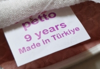 - Licht roze jurk met bolero en tasje 9 jaar -